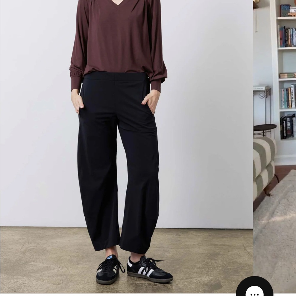 Ruti Black On the Loose Work Pants